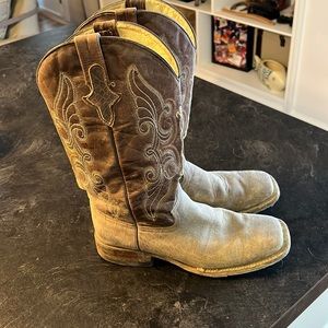 Ferrini Square toed boots